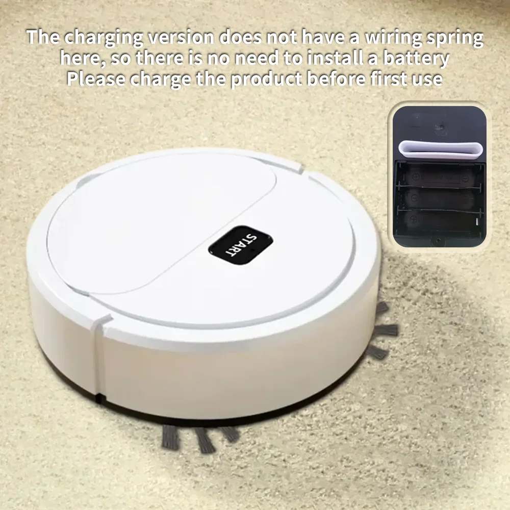 Model Sweeping Robot Automatic Home Mini Cleaning Machine USB Charging Smart Sweep Mop 2-In-1 Vacuum Cleane Hair Stubborn Dirt