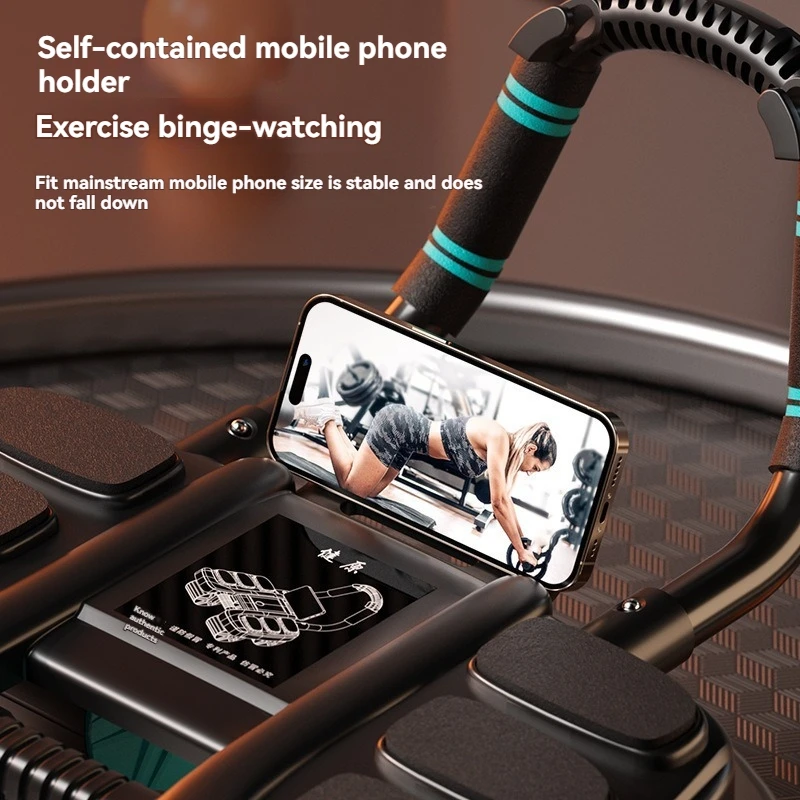 

Умное колесо с 6-локотью и автоматическим отскоком для брюшного пресса для тренировок в домашнем тренажерном зале, фитнес-оборудование для тренировки брюшного пресса и досок