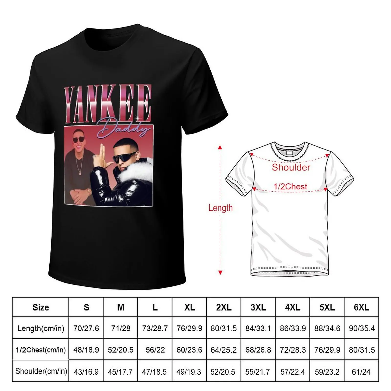Daddy Yankee Concert T-Shirt t shirts for man graphic tees T-Shirt
