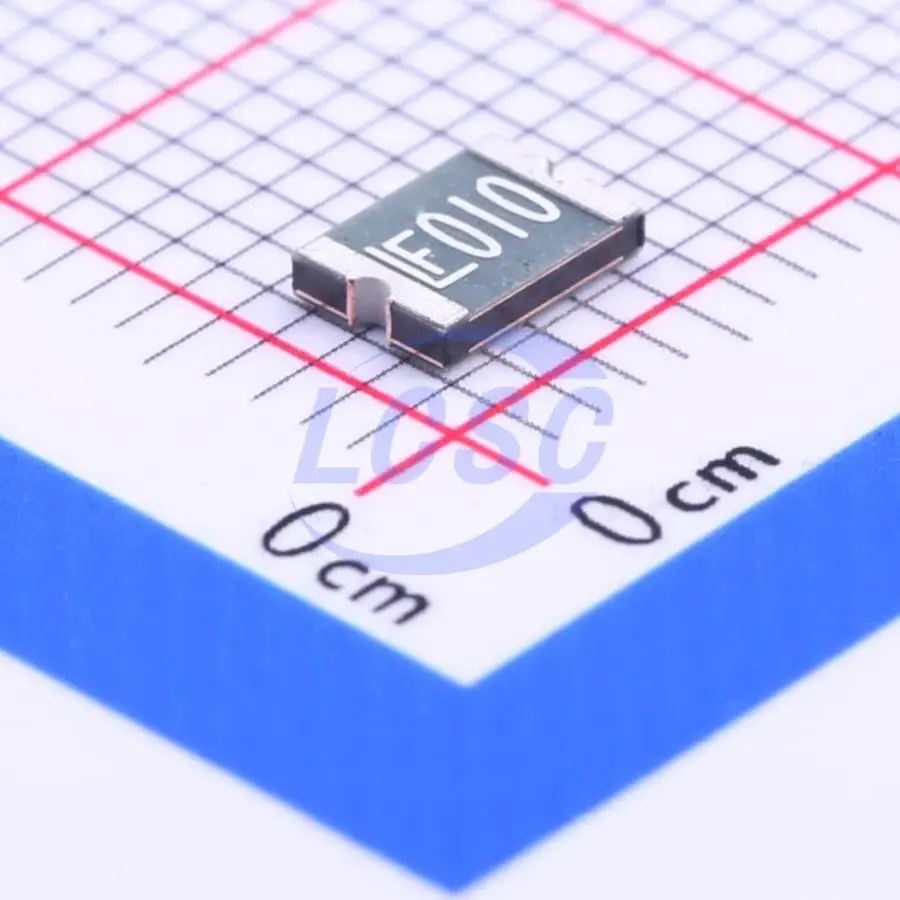 20-100Pcs/Original 1812L010DR Mark Code LF010 Polymeric PTC Resettable Fuse 30V 100mA Ih SMD 1812 4532 Metric Concave