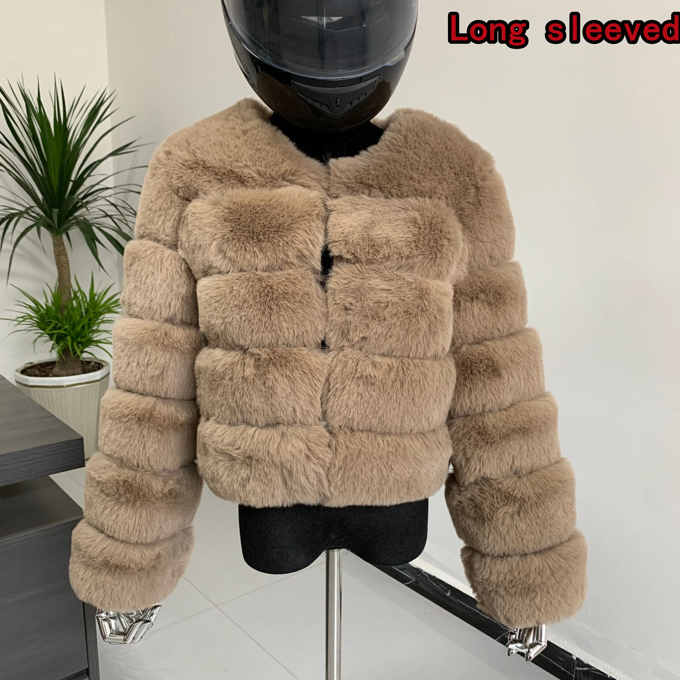 Casaco de inverno para casaco de pele do falso mulheres novas outerwear pele de raposa casaco curto falso casaco de pele peludo macio jaqueta de