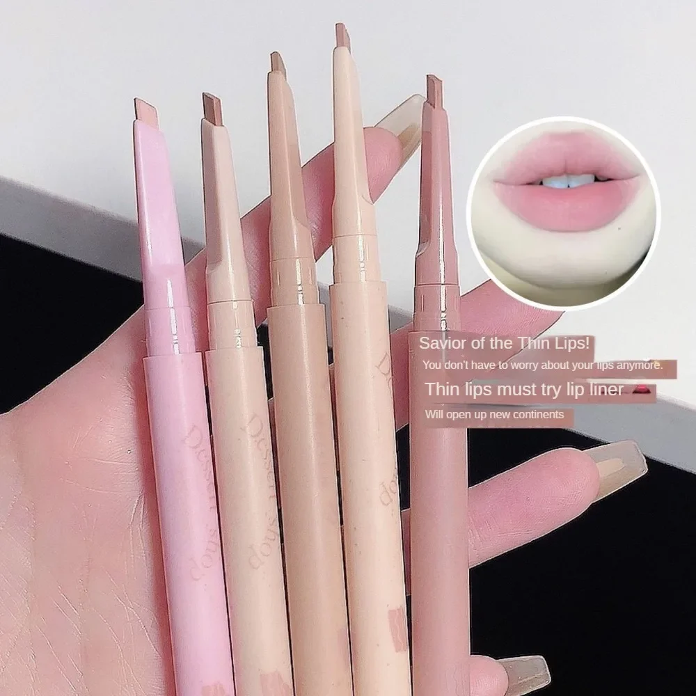 Dessert Lip Liner automatically swivel waterproof, long-laswet n wild Perfect Pout Gel Lip Liner | Comes Naturally