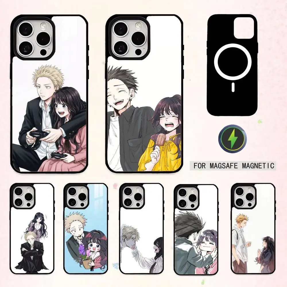 

Rintaro T-Tsumugi K-Kaoruko Waguri-es Phone Case For iPhone17,16,15,14,13,12,11,Pro Max Magnetic For Magsafe Wireless Charging