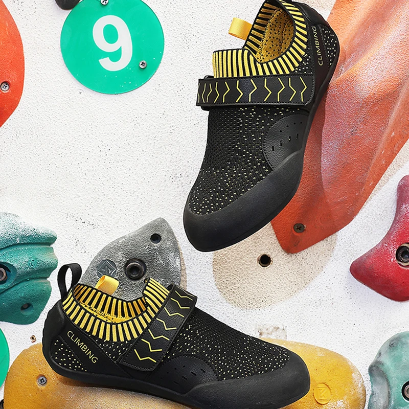Parent-child Rock-Climbing Shoes Indoor Outdoor Breathable Mesh Beginners Boys Girls Rock-Climbing Bouldering Training Sneakers