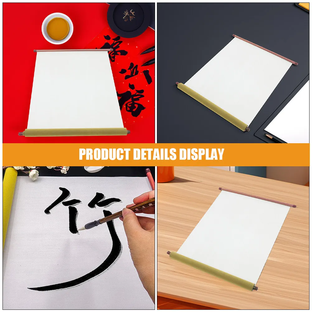 Reusable Calligraphy Water Writing Cloth Imitation Xuan Paper Scroll Design Quick Drying Suitable for Beginners Professionals