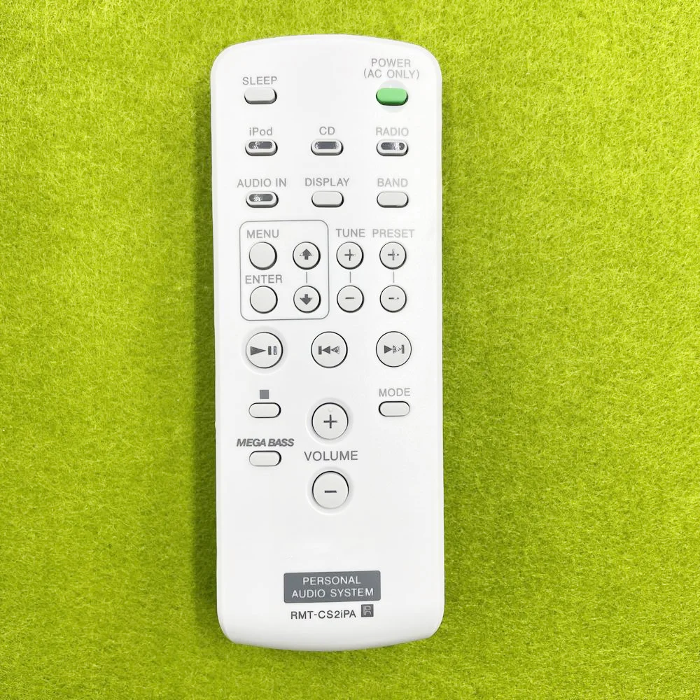 Remote Control RMT-CS2IPA For Sony ZS-S4IP ZS-S2IP/BLACK ZSS2IPB ZS-S2IP/WHITE ZS-S4IP/BLACK ZSS4IPB  Components
