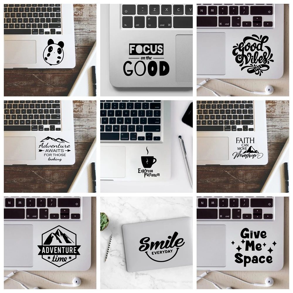 1 PC meaningful quotes and pattern Decal Removable Vinyl computer sticker For home Rooms Decor Decoration Accessories Murals
