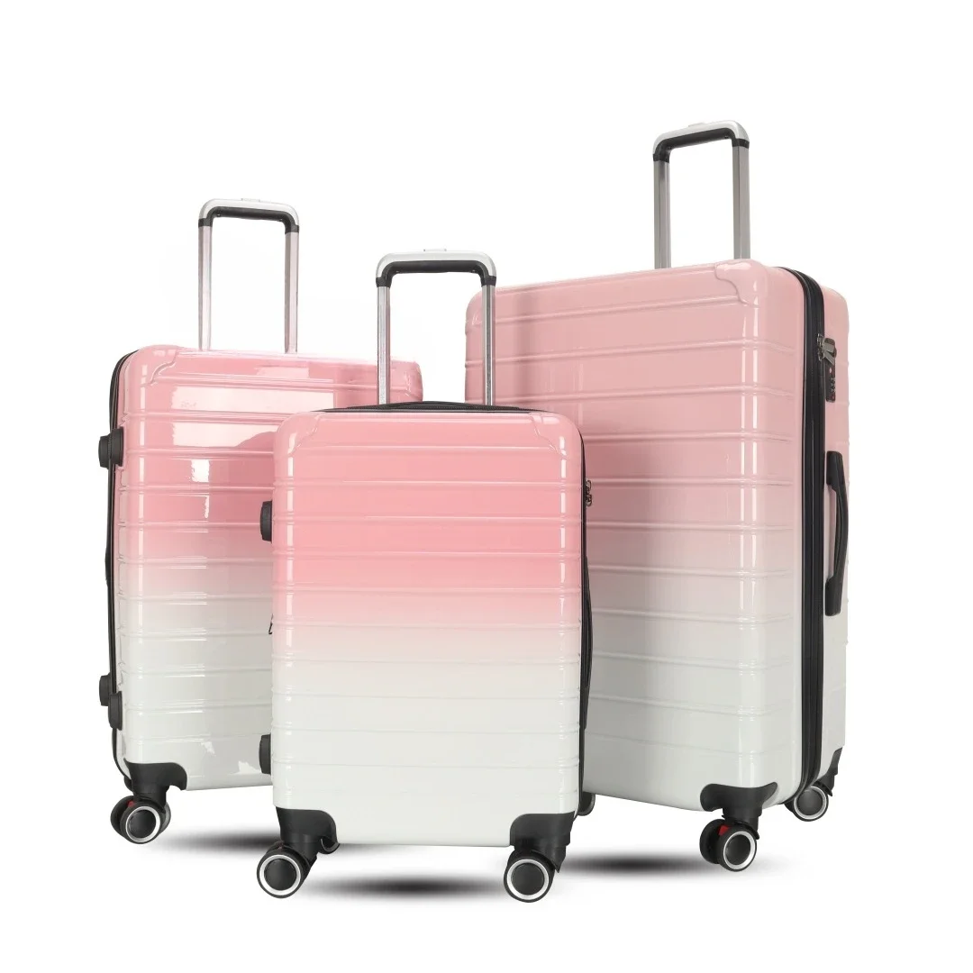 Suitcase 20 Inch Trolley Case Anti-drop High Value Gradual Change Color Suitcase Durable Anti-theft Password Case