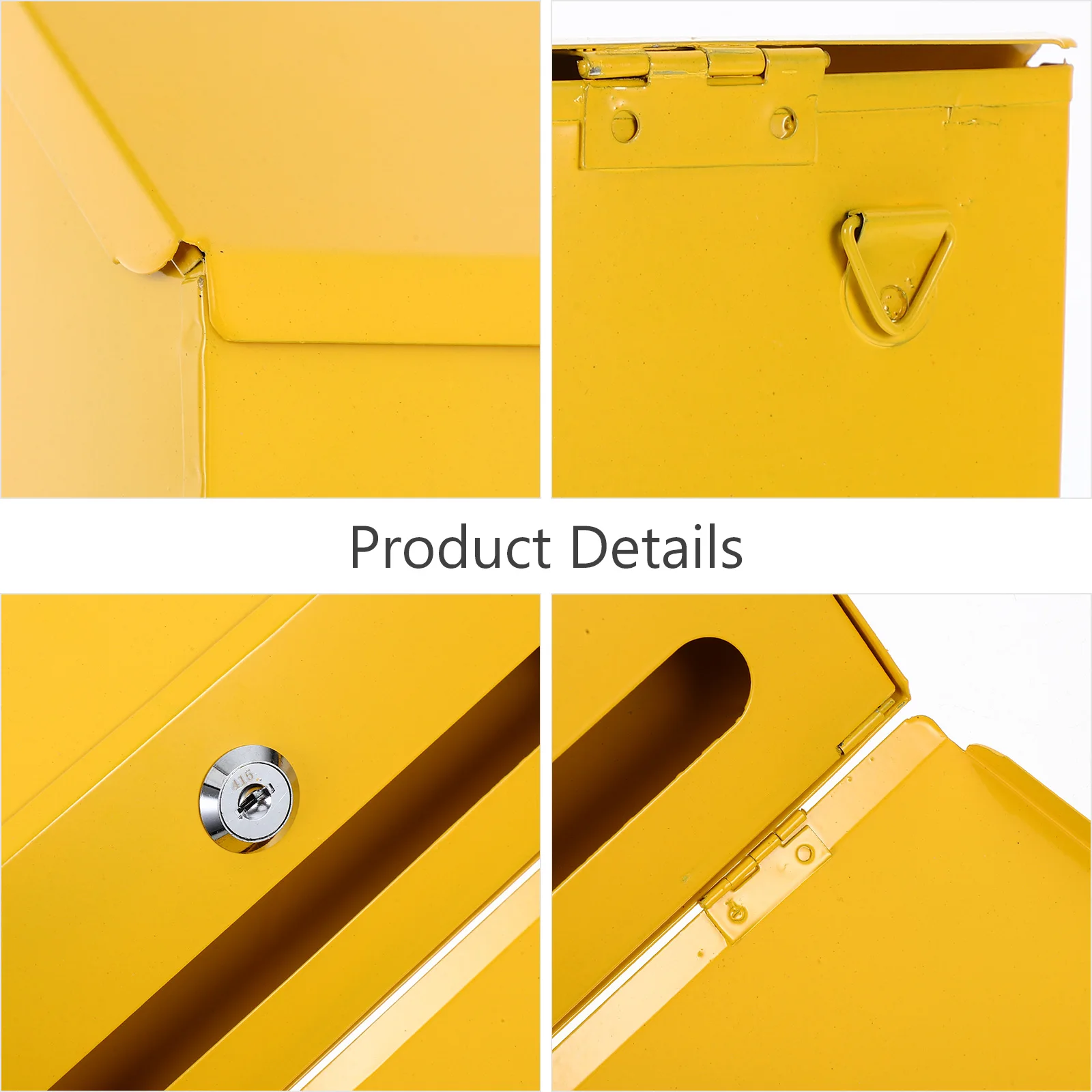 

1 шт., железный почтовый ящик в европейском стиле, креативный почтовый ящик, водонепроницаемый прочный почтовый ящик для домашнего использования, почтовый ящик, чехол для предложений