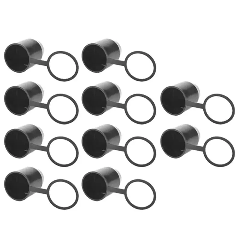 

10 PCS Tow Bar Ball Push-In Type Cover Cap Car Hitch Towball Trailer Protection Cap EIG88 Suitable For RV Trailer