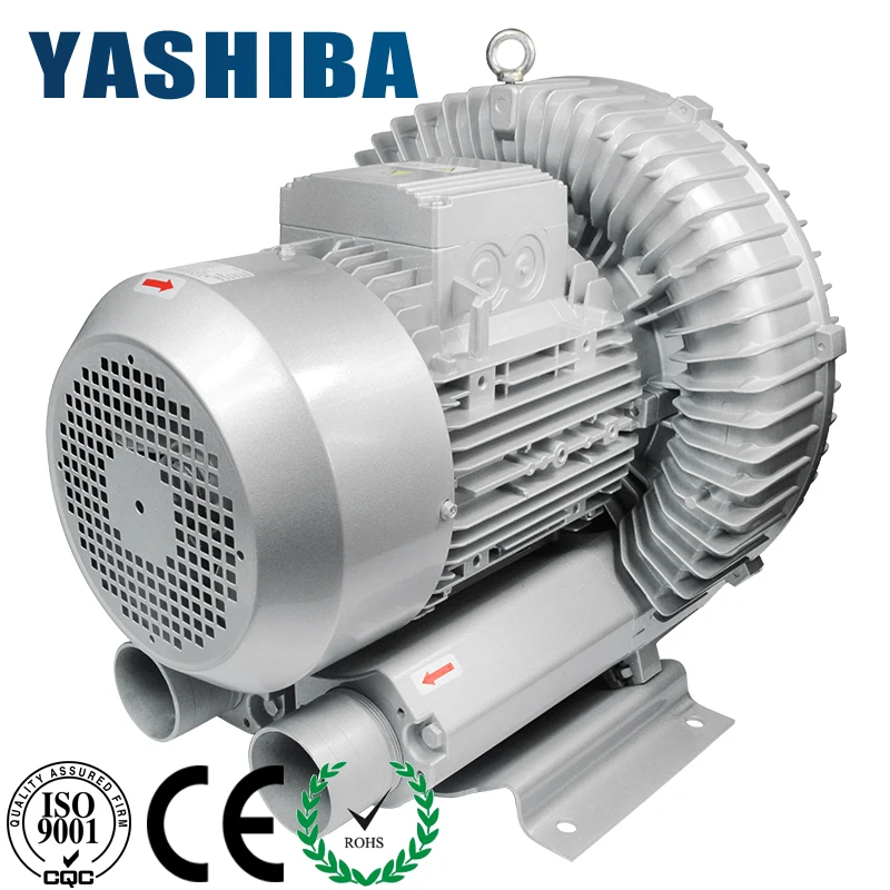 YASHIBA industrial hot air blower 10HP 7.5KW380v ring blower