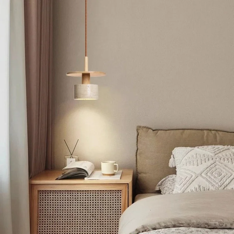 

Скандинавский травертин, мрамор, светодиодный подвесной светильник, украшение для дома, люстра из пещерного камня, подвесной светильник для ресторана, столовой, спальни