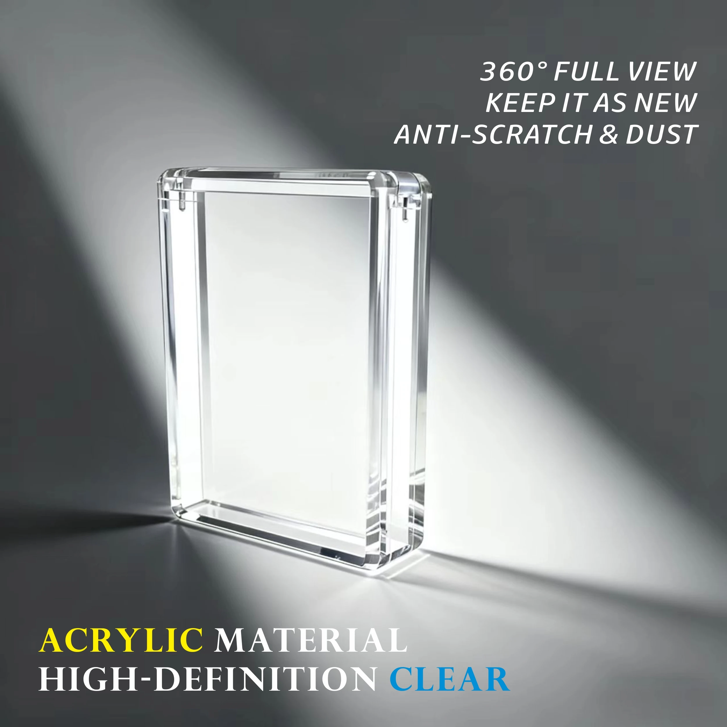 Kotak Akrilik MAGNETIK Untuk Slab PSA Standar / Slab CGC