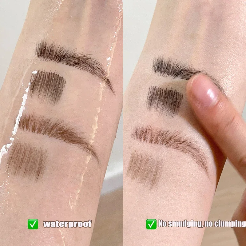 Gellas Water Brow Pencil Haaransatzstift, Wurzelklare, wilde Augenbrauen, nicht verschmierend, wasserfest, langlebig, Make-up, wilder Augenbrauenverstärker