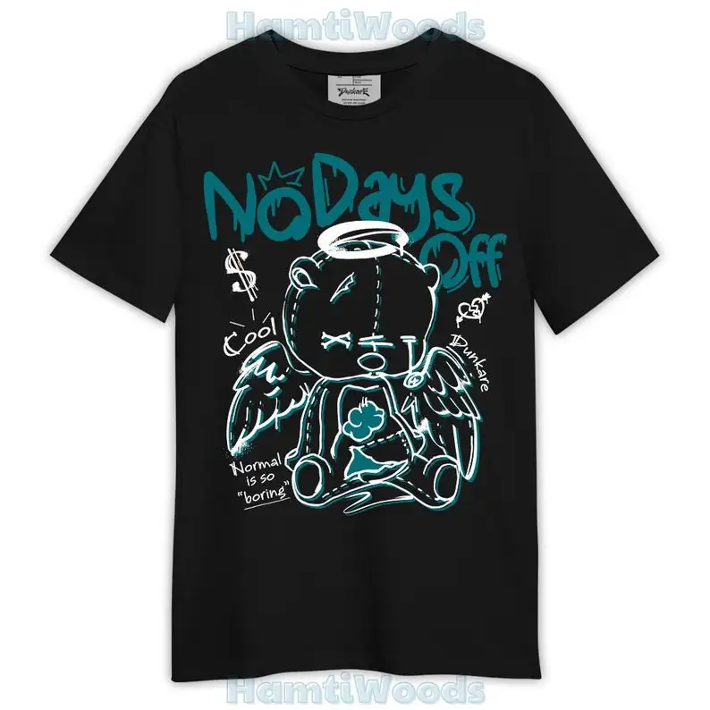 Shirt No Days Off, 4 Oxidized Green T-Shirt, To Match Sneaker Oxidized Green 4s Graphic Tee 1504 LTRP