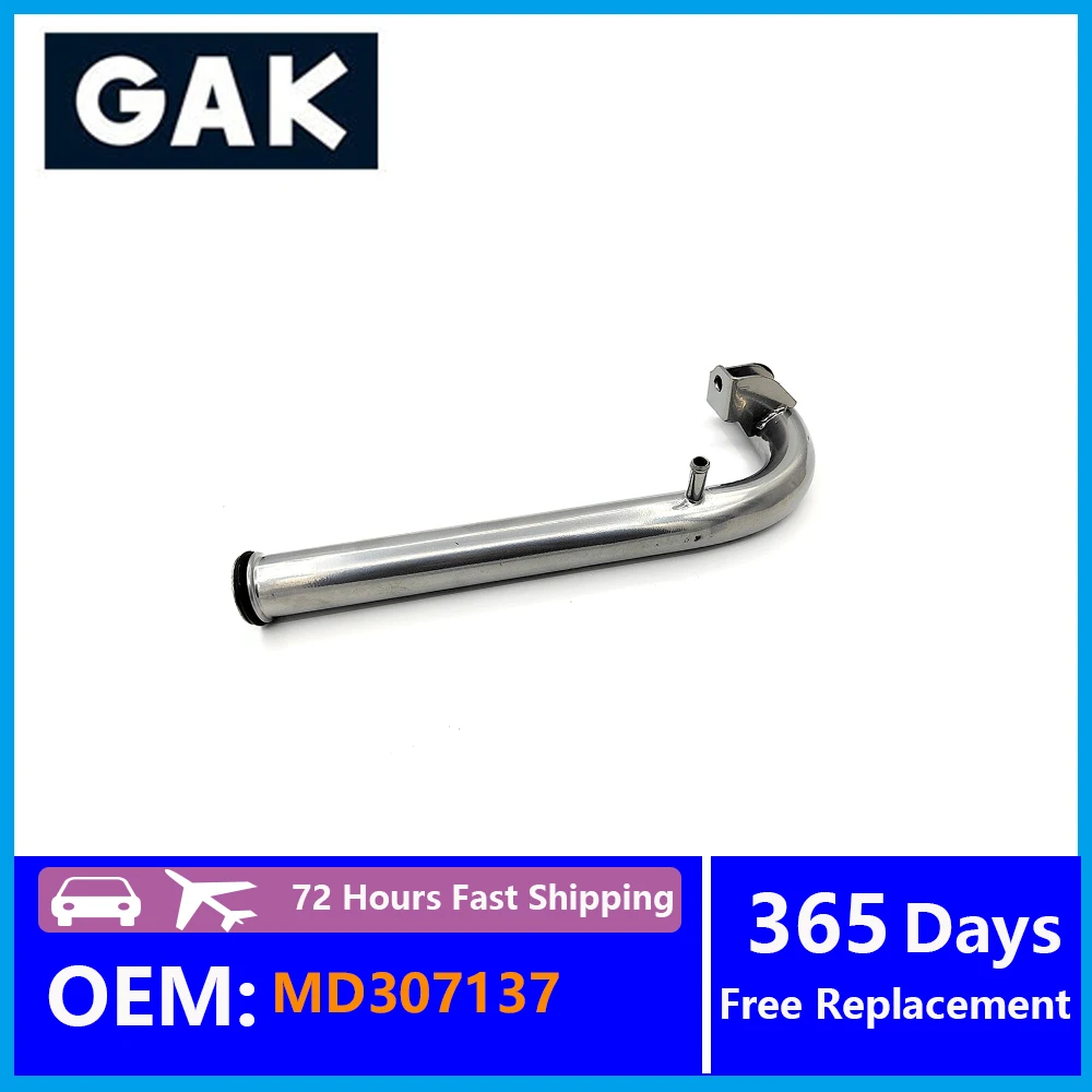 1PCS MD307137 GAK Cooling Water Outlet Pipe Accessories For Mitsubishi Pajero Montero Sport K96W Nativa L200 6G72 6G74