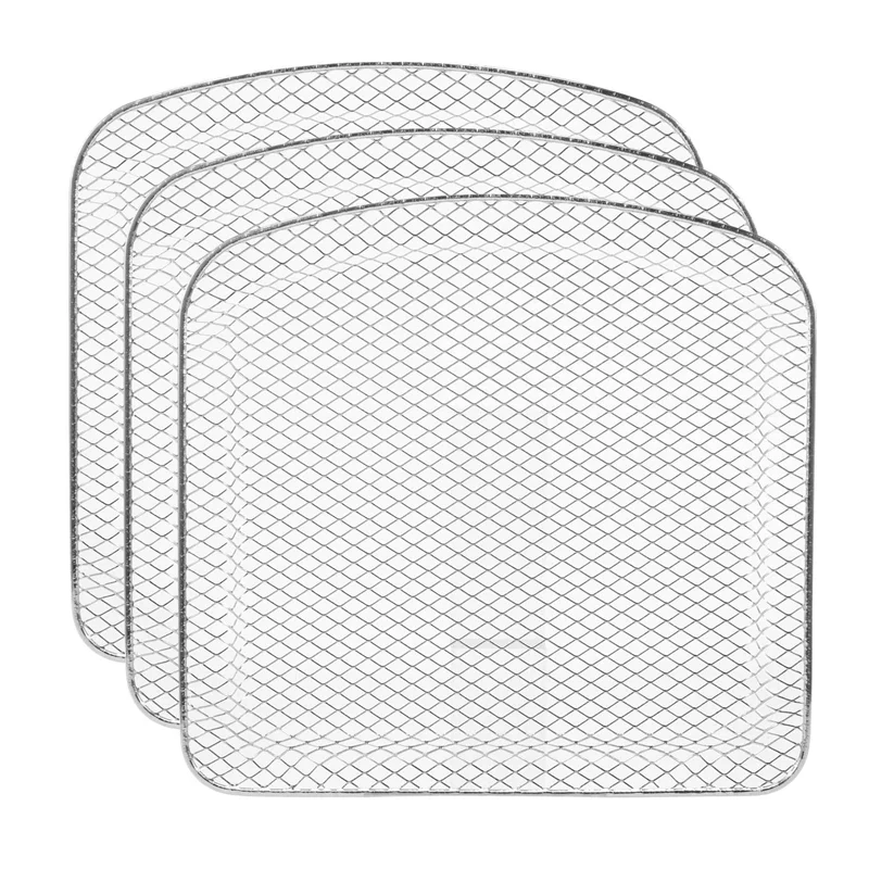 ABKR-Air Fryer Accessories,Air Flow Racks For 6QT Chefman, Aria And For Ultrean Air Fryer Oven,Dehydrator Racks, Fruits And Meat