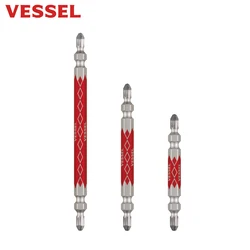 VESSEL DG142065/DG142082/DG142110 65/82/110mm Diamond Bit 6.35mm Construction Screwdriver Bit Screw Catch Bit NO.DG142 Series