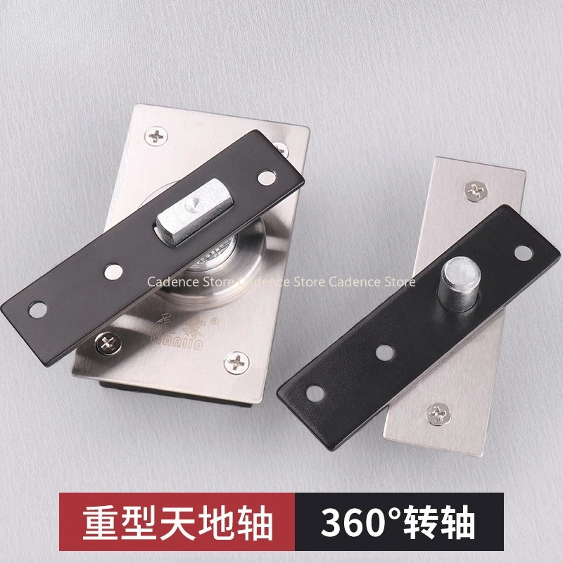 

Door Pivot Hinge Stainless Steel Up and Down Location Shaft Heavy Duty 360 Degree Rotation Load bearing capacity 70-250KG