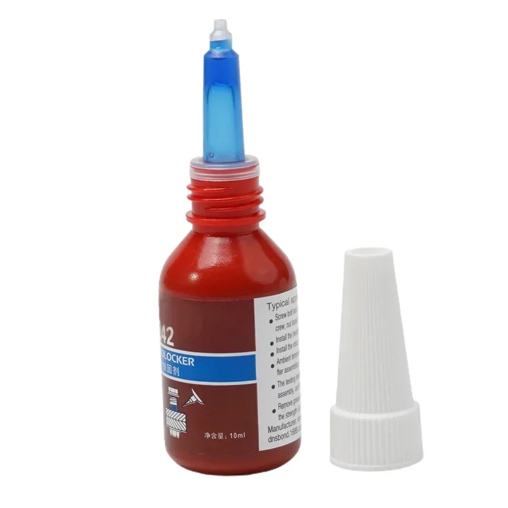 10ml Threadlocker 222 242 243 262 263 271 277 290 Anaerobic Adhesive Blue Liquid Adhesive Thread Locking Sealing Threadlocker