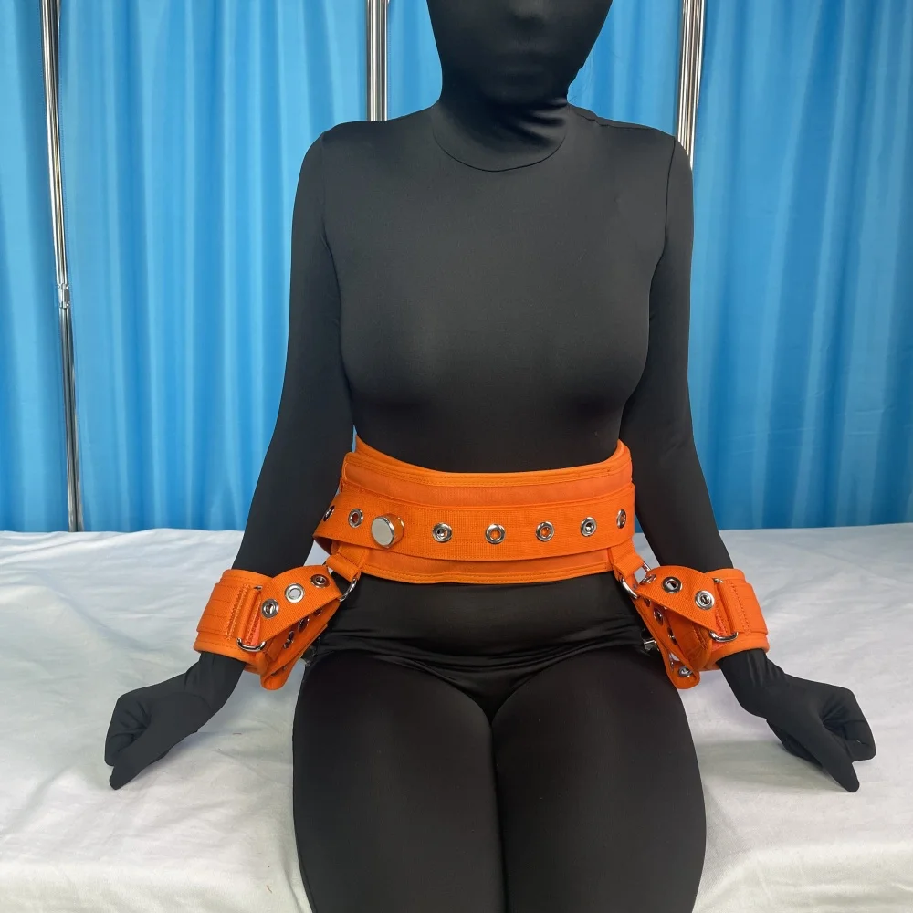 

Hand Waist Belts Removable Wrist Strap Magnetic Locking Hand Waist Restraints for Agitated Patients Inmate Management Equipment