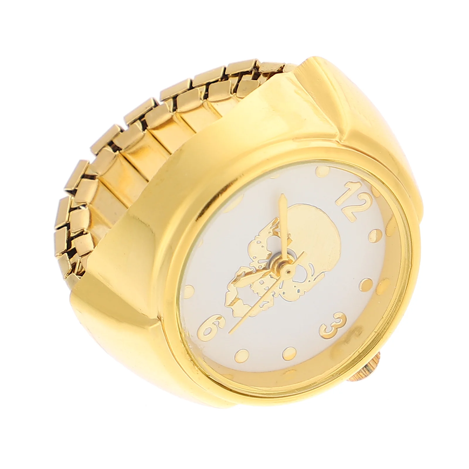 Retro Decorative Stainless Steel Wear resistant Finger Watch Exquisite Personal Accessory One Size Fits Most