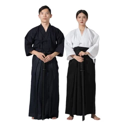 Japan Kendo Aikido Hapkido Martial Arts Clothing Sportswear Hakama for Mens Women Traditional Clothing - High Quality 100%Cotton