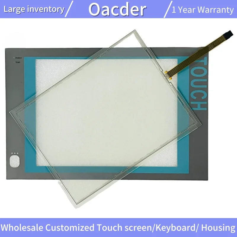 

Touch Screen Panel Glass Digitizer For PC477 6AV7843-0AF10-0CB0 TouchPad Front Film Overlay Protective Film