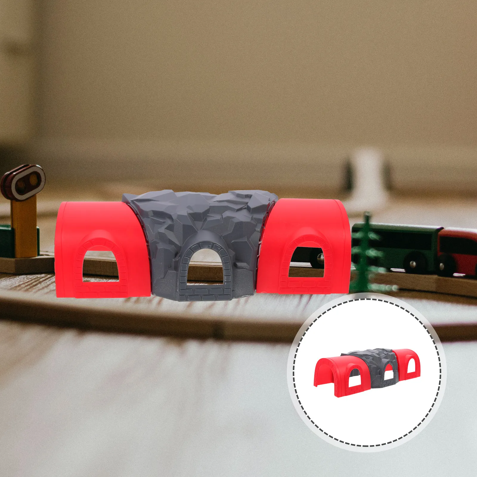 

Train Tunnel for Kids Simulation Scenery Building Tool Fine Craftsmanship Lifelike Detail Durability Compact Size Ideal