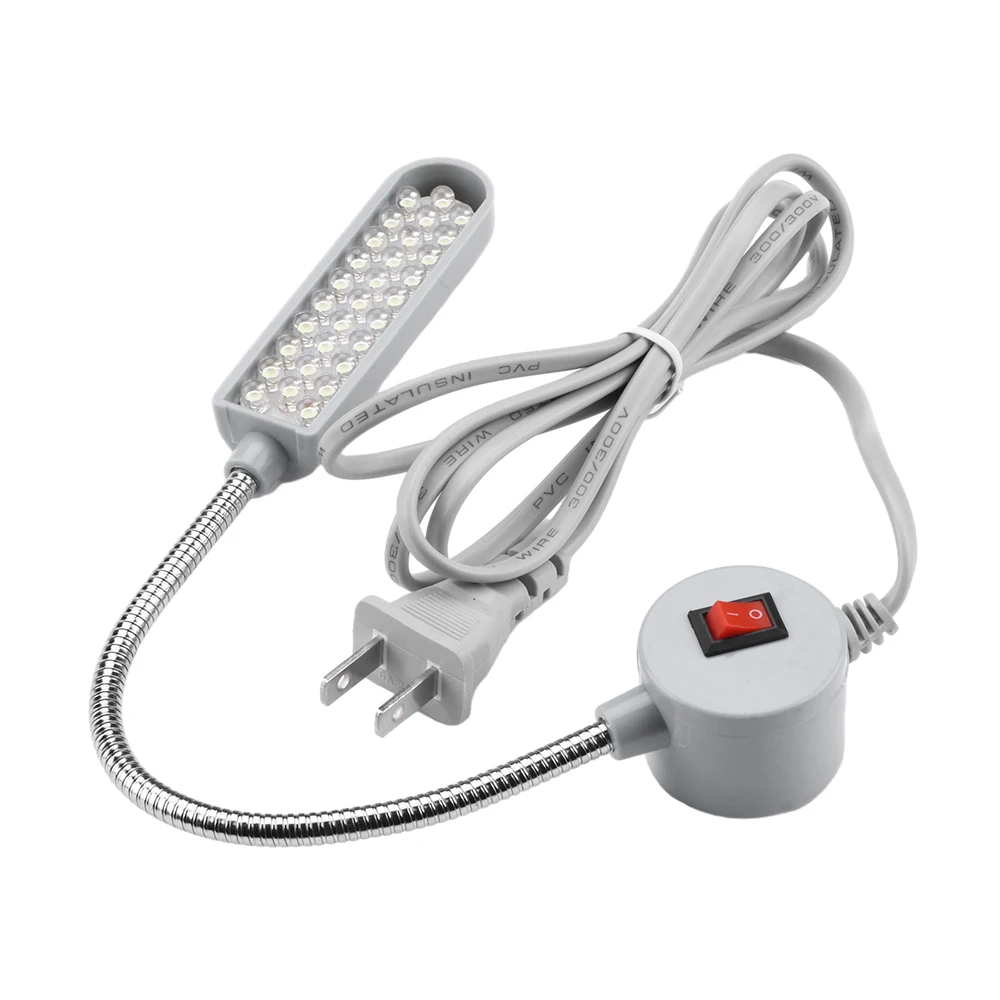 Imagem -06 - Luz de Trabalho Flexível da Lâmpada para Bancada Luz Super Brilhante 30 Led Luz Multifuncional Torno Broca Máquina de Roupas