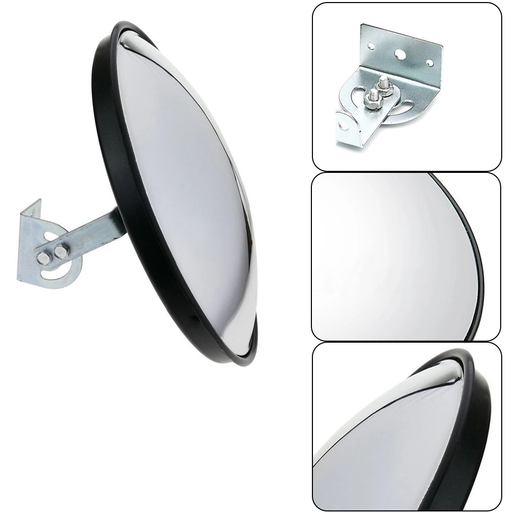 

30cm Wide Angle Security Curved Convex Road Mirror for Traffic Driveway Safety