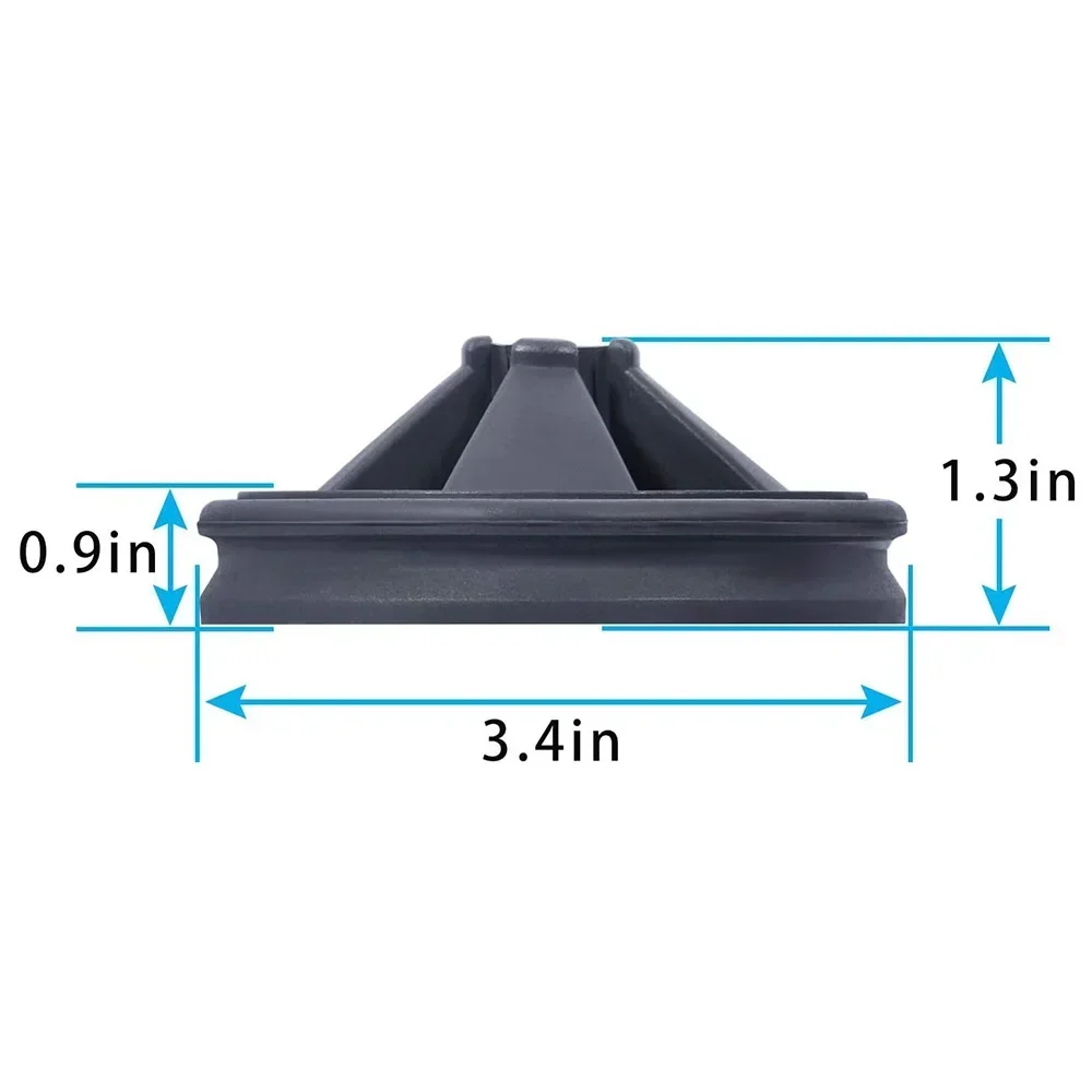 Kitchen Waste Disposer Splash Guard Sink Drain Outlet Downspout Splash Cover Black Rubber Splash Ring Garbage Stopper