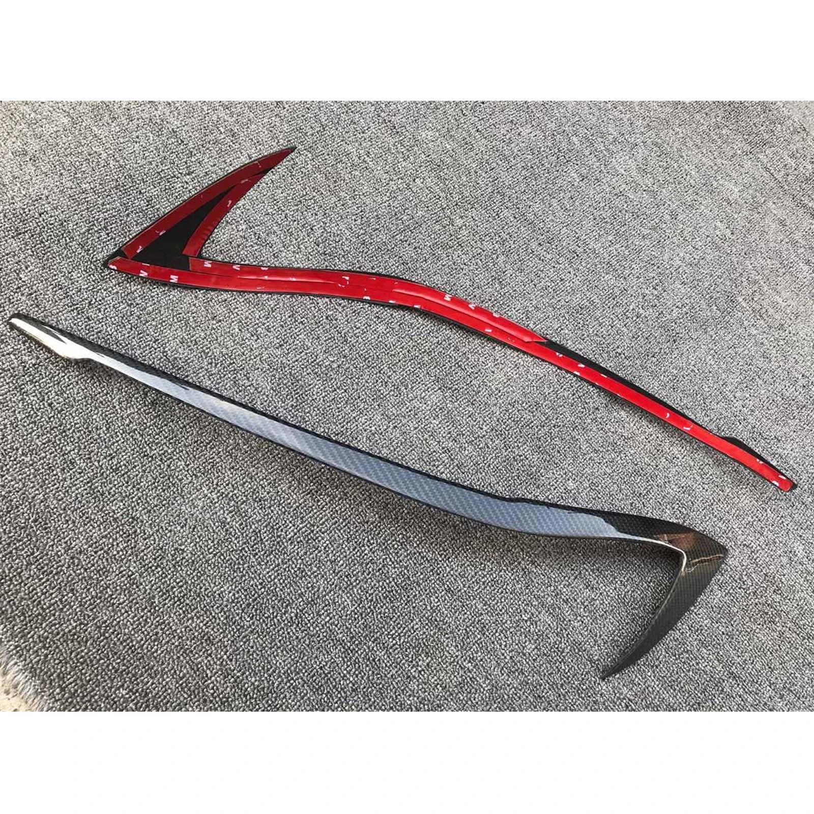 

Накладка на брови из углеродного волокна, крышка передней фары, крышка для век для BMW 3 серии 325li 330d 335 G20 G28 2019-2021