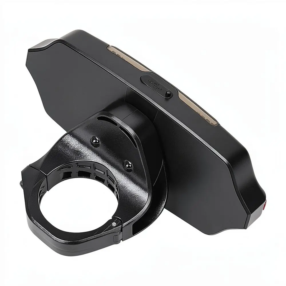 Intelligent Led Bike Rear Light App Customizable Animation Automatic Brake Sensing Turn Signal Cycling Safety Warning