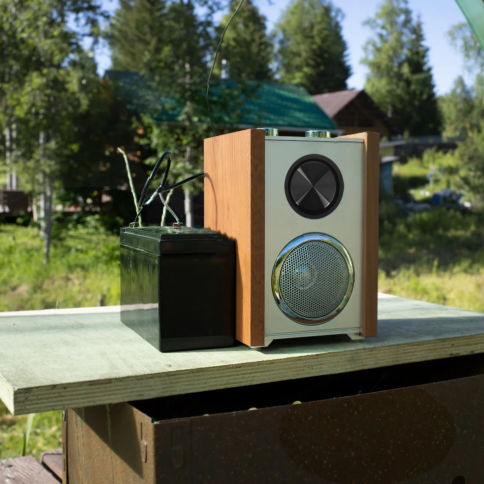 4 Piezas de Membrana Vibratoria para Woofer, Radiador Pasivo, Diseño de Placa de Diafragma para Sistemas de Audio Automotriz