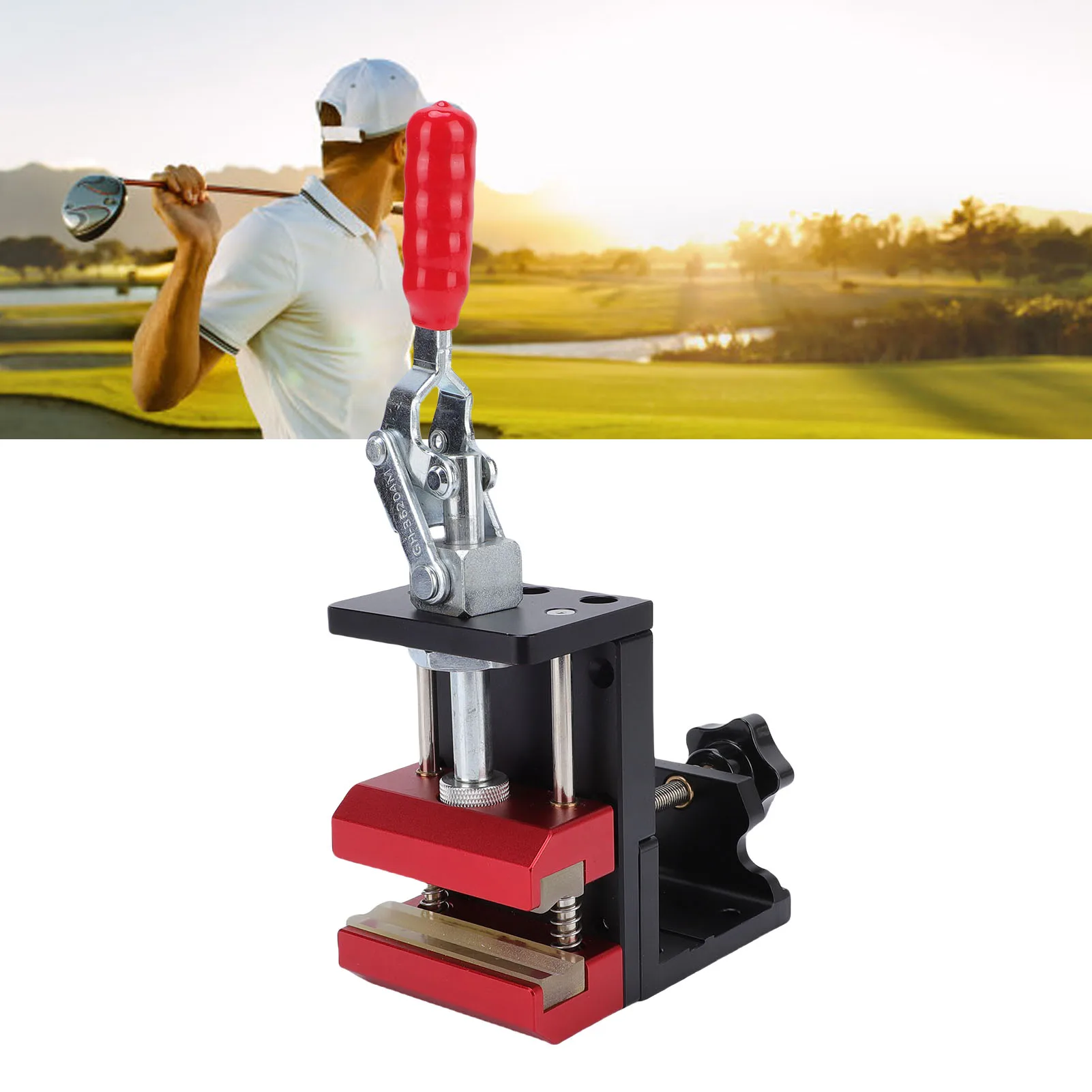 

Инструмент для снятия рукояток: портативный настольный зажим-струбцина из алюминиевого сплава для замены рукояток