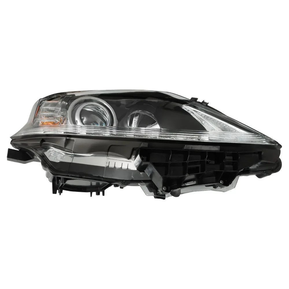 Headlight Headlamp Black For Lexus RX350 RX450H 2013-2015 Right Side RH w/o AFS