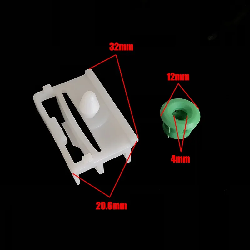 10Sets Side Sill Skirt Trim Moulding Clips Plastic Rivets For Bmw 3 Series E36 E46 E90 E91 51718184574 51711932996 view 3