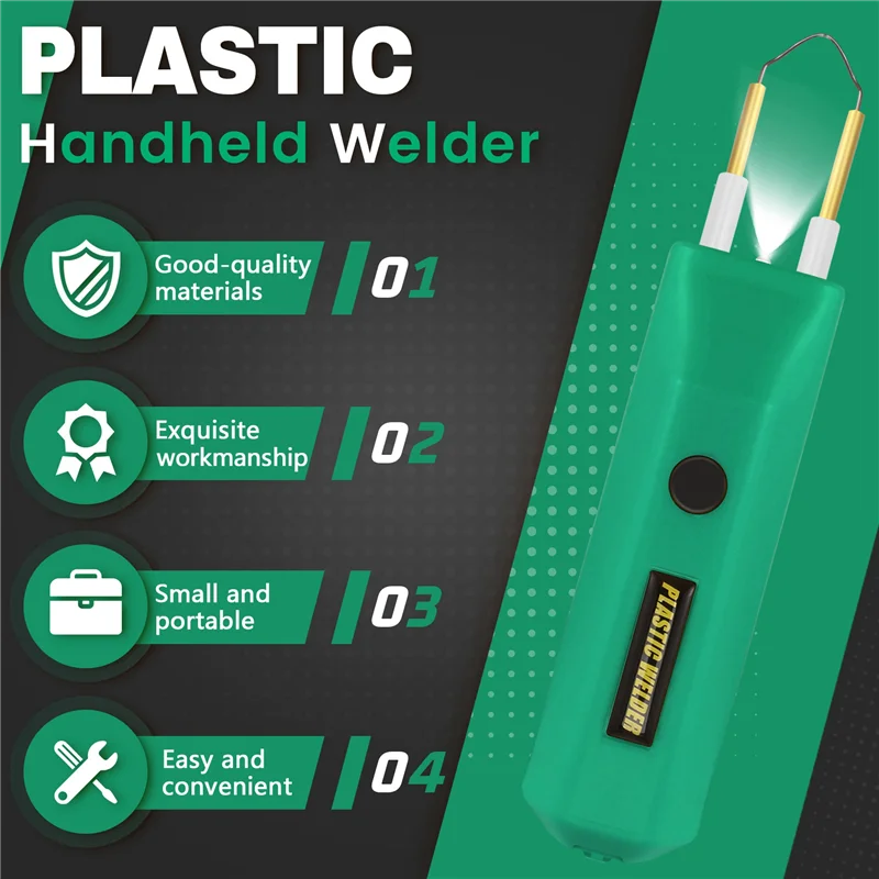 

A19F-Handheld Welder Wireless Plastic Welding Machine For Plastic Nylon PE Repairing Machine Car Bumper Repair Tools
