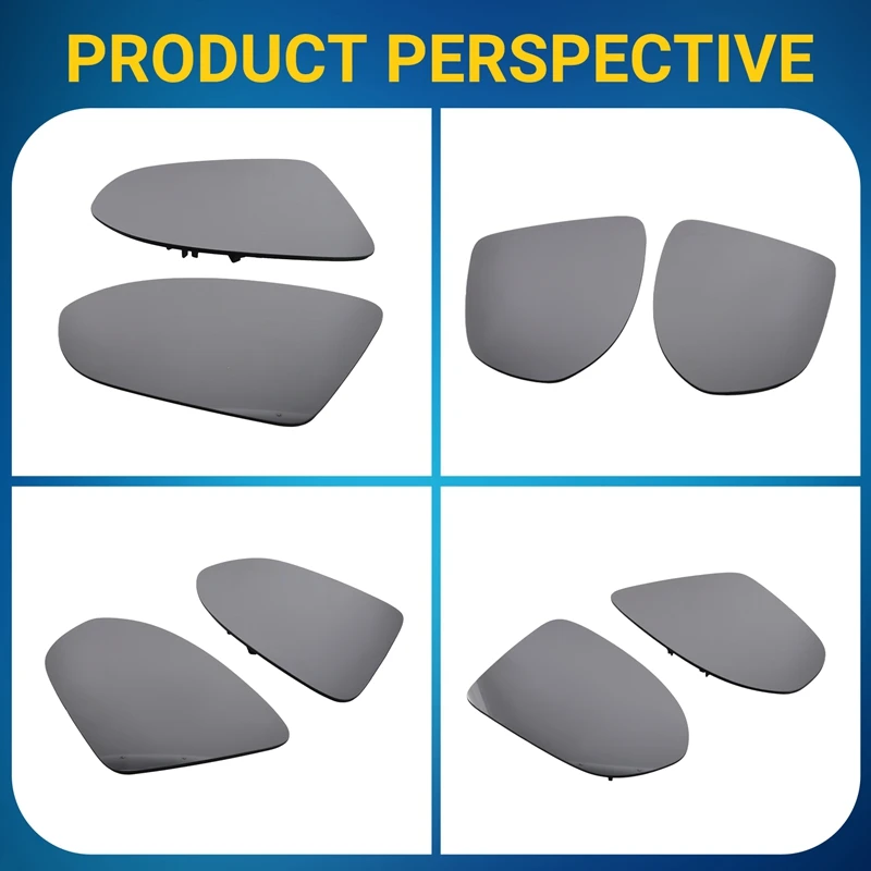 Car Heated Rear Mirror Glass Lens For Opel Vauxhall Astra K 2015-2019 Side Mirror Lens