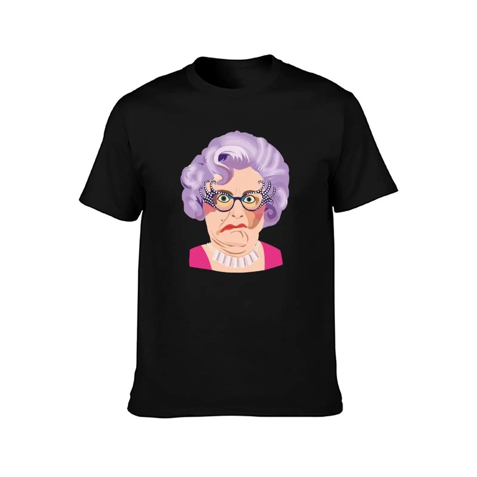 Dame Edna, Enda Everage, Barry Humphries, Aussie comedy, Australian T-Shirt, Summer Casual Cotton Tee, Oversized Streetwear Tops