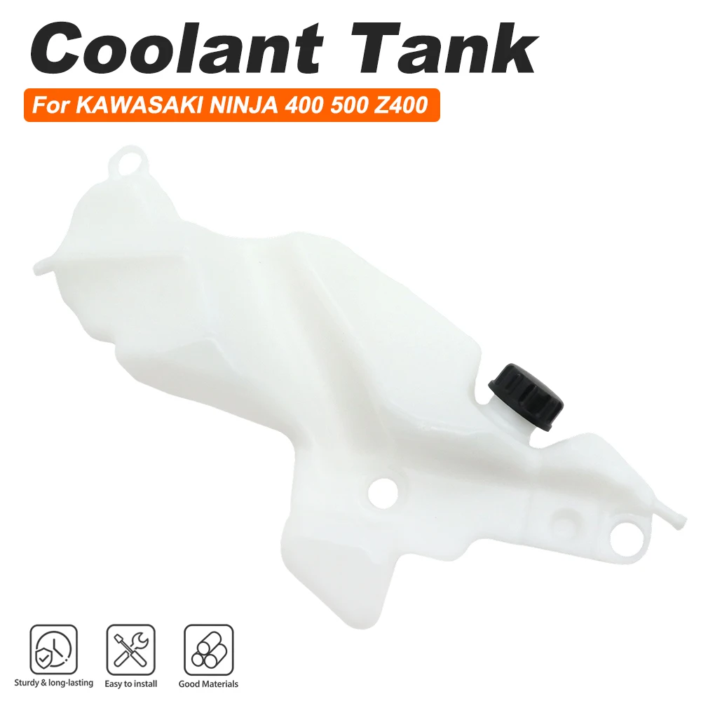 For Kawasaki ZX-6R ZX600R ZX6R NINJA 636 2007 2008 Motorcycle Coolant Reservoir Tank Radiator Caps Water Storage Overflow Bottle