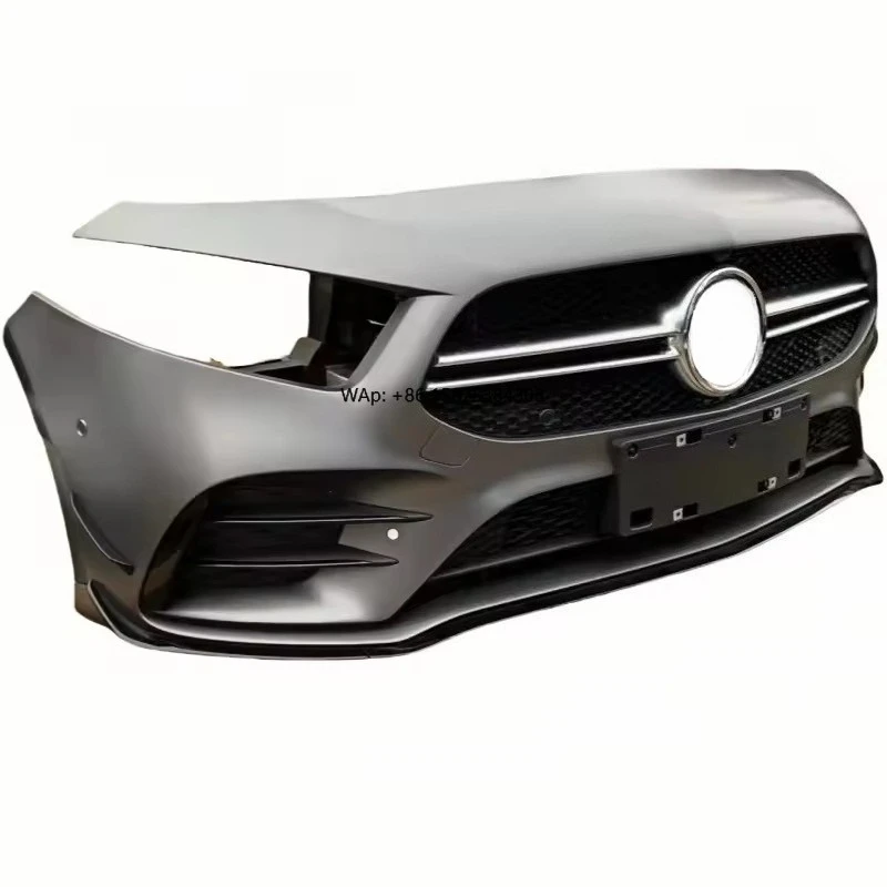 Original Front Bumper Assembly for A-Class W177 Bodykit for A180/220/35 Models Rear Position Plastic Material