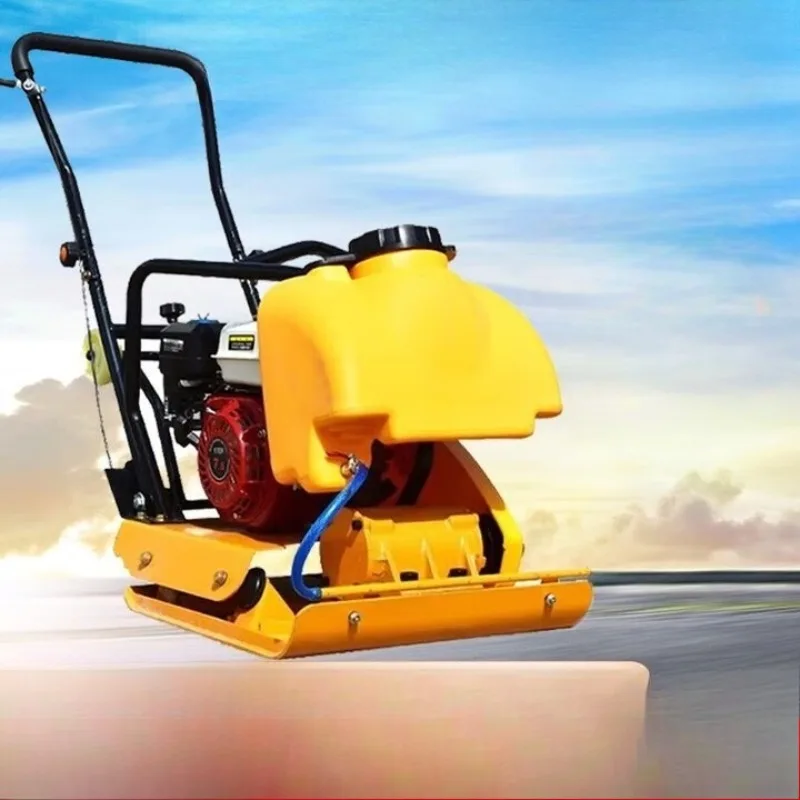 

Electric rammer vibrating asphalt pavement compactor, two-way electric plate compactor-4KW three-phase