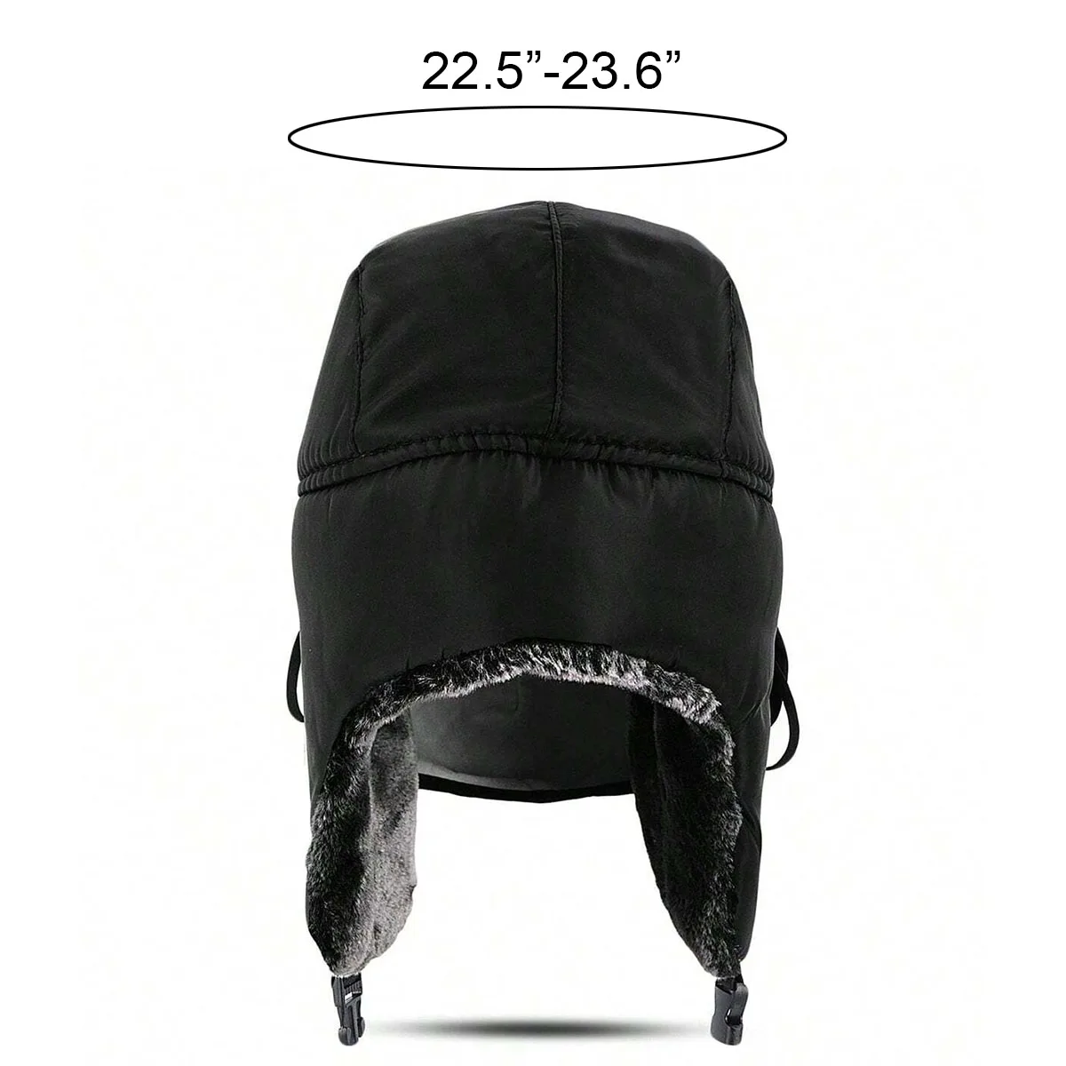 Pilot Hat Ushanka Men's Winter Trapper Hat with Windproof Mask-Russian Trooper Hat Hunting Skiing Hat for Men Women