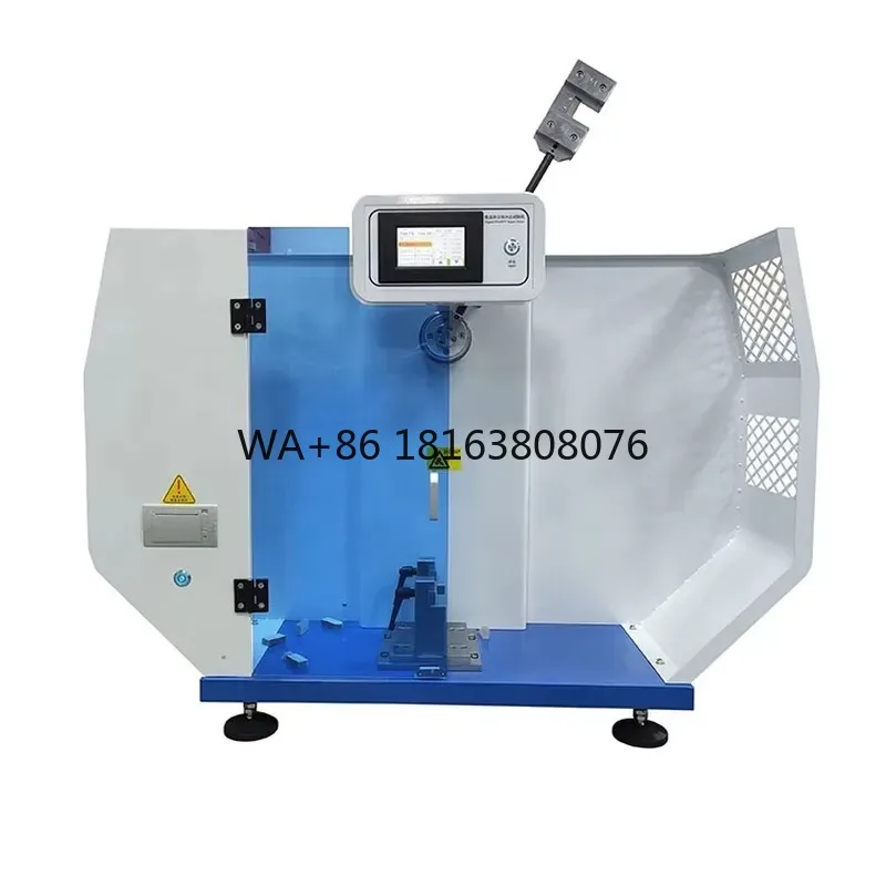 Material Charpy Pendulum Impact Test Equipment Digital Izod Impact Tester