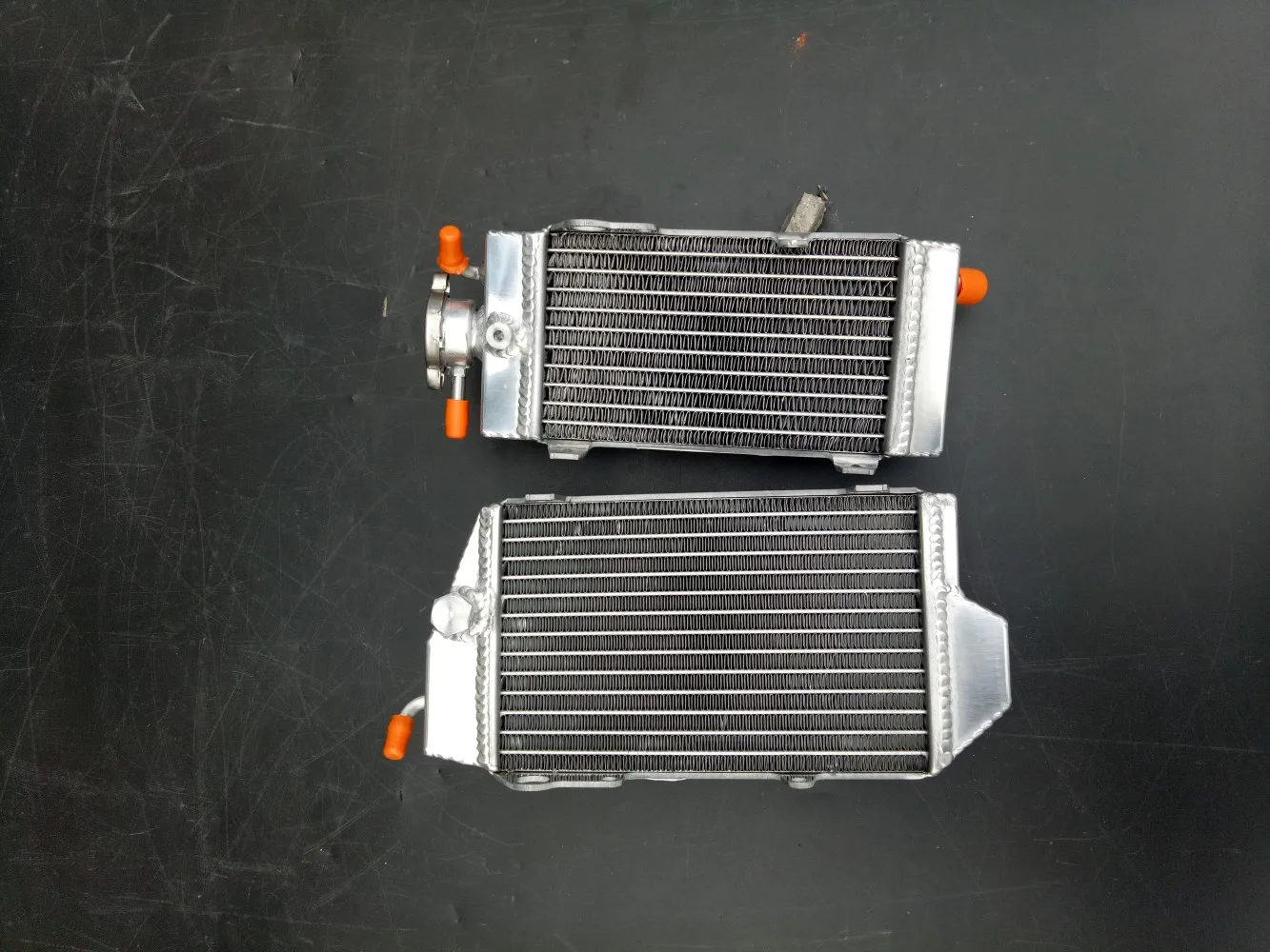 NEW durable Left and Right Side Aluminum Radiator For Yamaha DT200WR WR200R Cooler Cooling Coolant