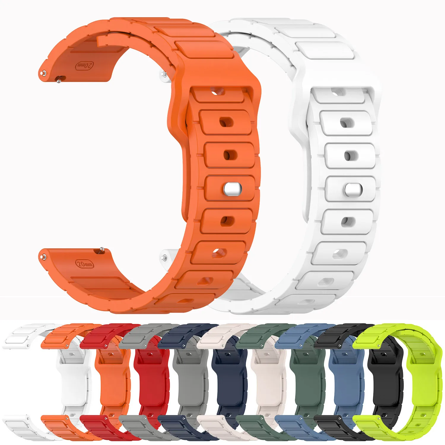 Silicone 22Mm Strap…