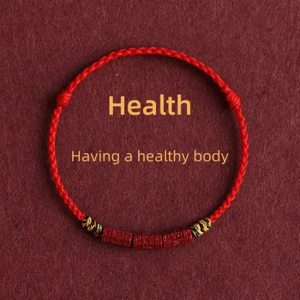 Mode Einfache Glück Knoten Rot Seil Armbänder für Frauen Männer Handgemachte String Einstellbare Armband Freundschaft Amulett Schmuck Geschenk