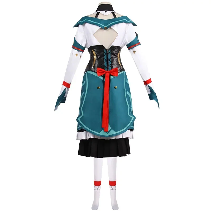 s;3'c\5/b'Anime Genshin Impact Katheryne Game Suit Elegant Uniform Cosplay Costume Party Role Play Clothing Halloween 3'f,6\b;8 view 4